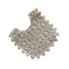 Baby Burping Cloth Fashionable False Collar Bib Detachable Hollowed Out Female Girls Scarf Infants Saliva Towel