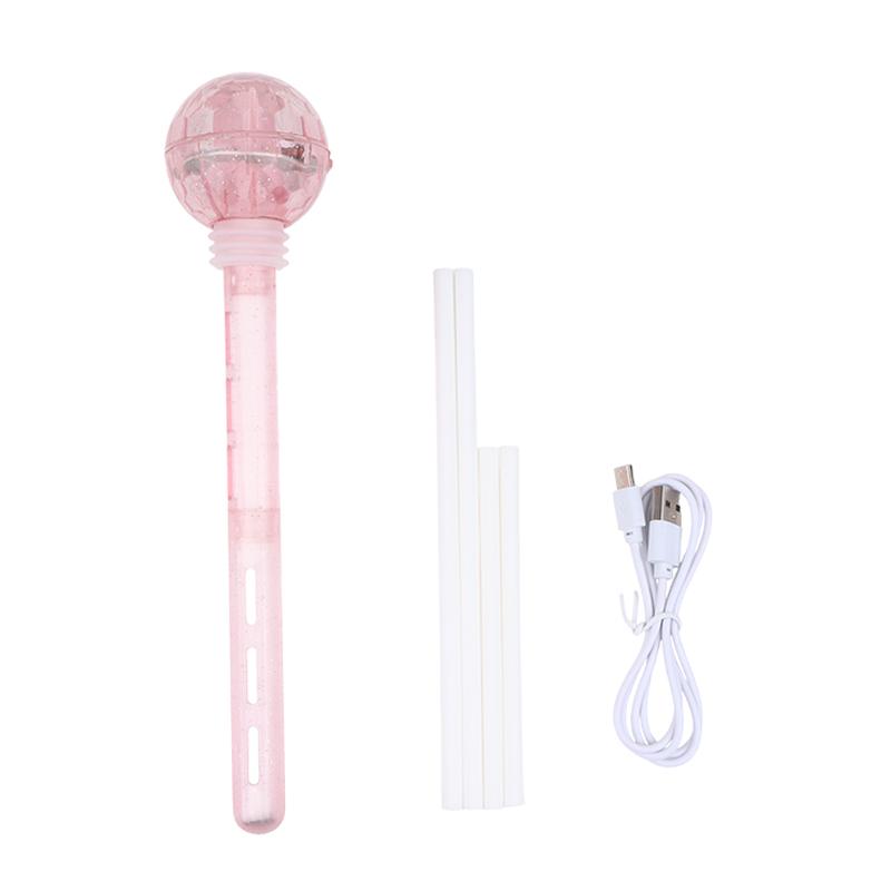 USB Humidifier Stick with LED Lights Compact Design for Home and Office Spaces