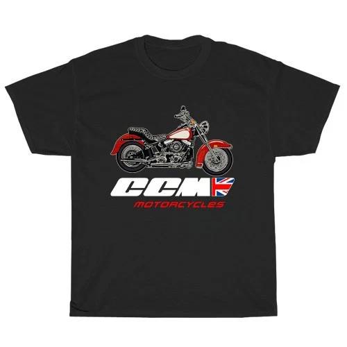 New CCM Motorcycles Briti Active Logo American T-Shirt Funny Size S to 5XL 3XL