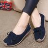 Special for Single Shoes, Flat-soled Doudou Women's Shoes, Comfortable Snail Shoes, Casual Mother's Maternity Shoes, Large Size 3543