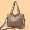 Stylish Faux Leather Shoulder Bag Women's Large Capacity Tote Bag