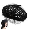 Summer Beret Caps for Women Breathable Mesh Design Solid Color Beret Ideal Gifts for Friends Family