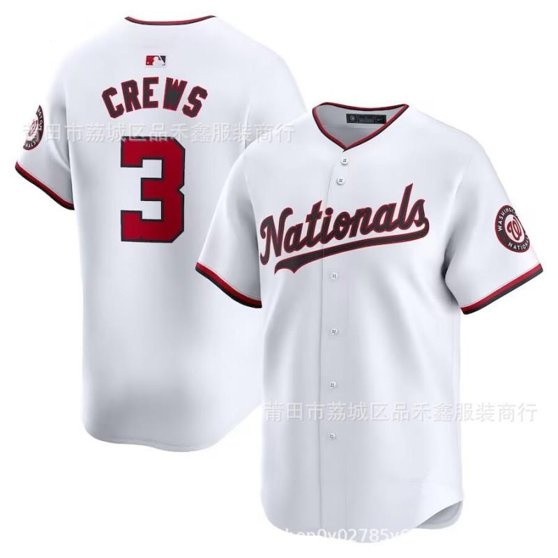 Mens Baseball Jersey White Crew Neck Embroidered Team Uniform Basketball Practice Casual Wear