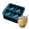 Ice Molds Fun Shapes 3D Whiskey Ice Mold Easy Release Silicone Cute Shark Tray Mould Maker for Drink Water Refrigerator Home