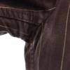 Paul Smith JEANS Gestreifte maßgeschneiderte Jacke L Braun Herren Gebraucht