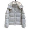 Winter new lulu grid Five Grid Down Jacket Women's Down Jacket Thickened Warm Jacket