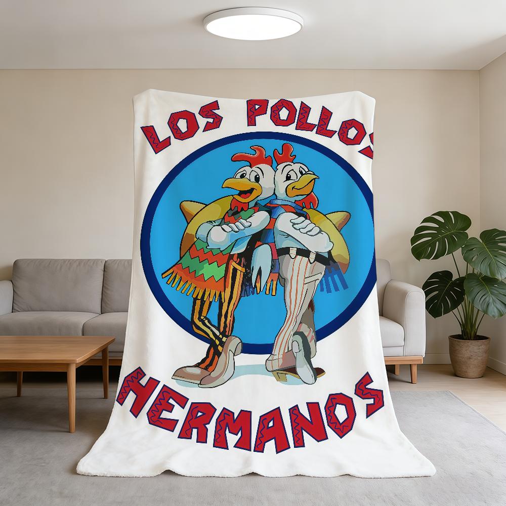 Pollos Blanket Hermanos Bad Super Warm Comfortable Plush Throw Tv Blanket B-Breaking Child Los Home Sofa Bedroom Gift
