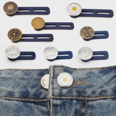 Nastavitelný, Zatahovací, Odnímatelný Prodlužovač pasu Džínové knoflíky