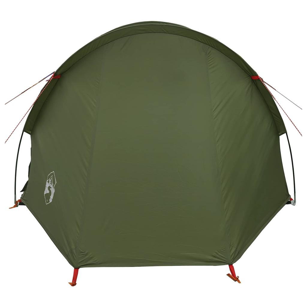 Tunnel Tent Olive Green 410 x 175 x 105 cm Polyester and Steel