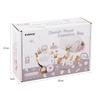 Korean Style Wooden Pretend Makeup Set: Eyeshadow, Powder, Lipstick, Perfume & Hairdressing