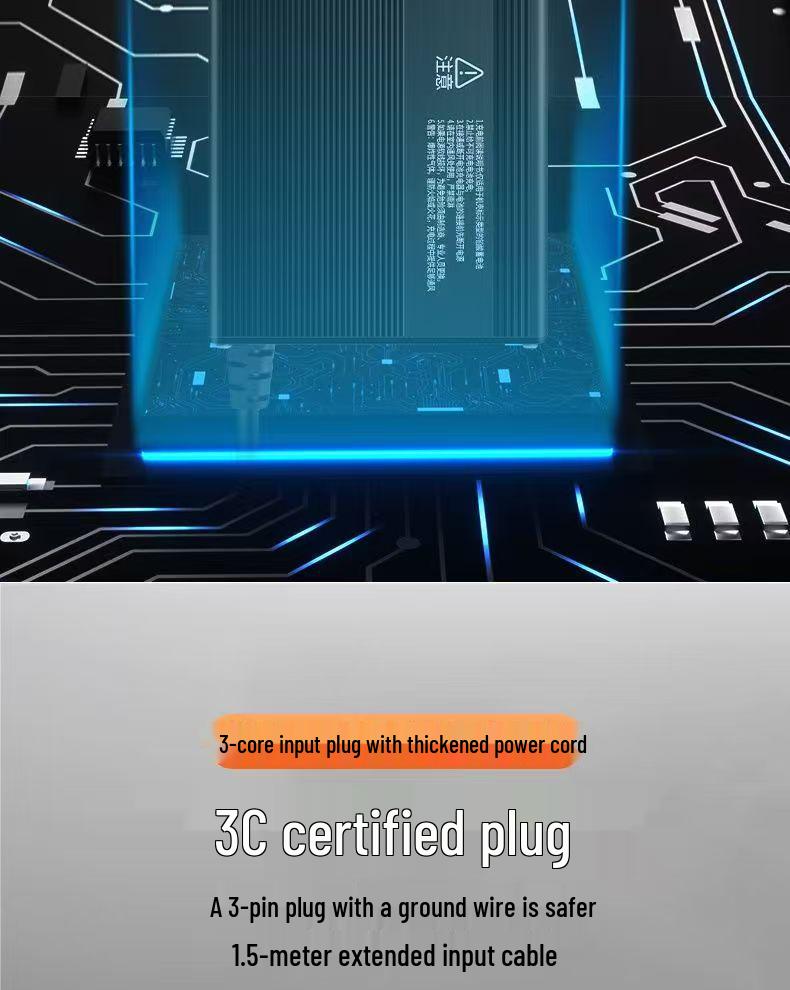 High-Power Smart Charger for 48V/60V/72V Electric Vehicle Lithium Batteries with Temperature Control