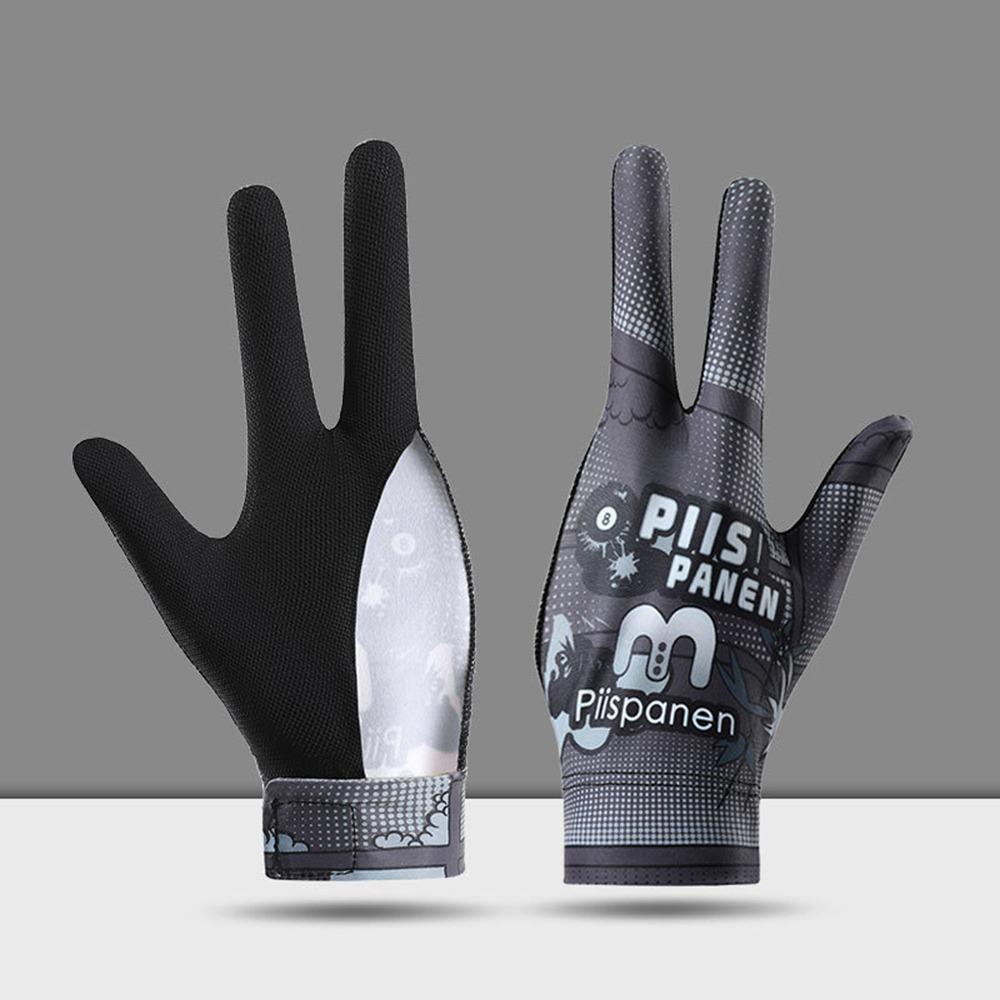 Elastic Three Fingers Glove Non-slip Billiard Training Gloves  Billiard Accessories
