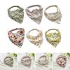 Floral Hair Bandanas Scarf Headband Head Kerchief Headscarf Turban Boho Headbands Hair Accessories for Women Girls