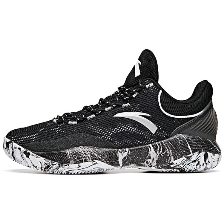 ANTA Basketball Series Sneakers  Graffiti Black  Men s 112031605-2 EU 42