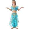 Dressy Daisy Toddler Girl Desert Princess Costume Cosplay Skirt Dress Halloween Blue Size 4-5 Years 110