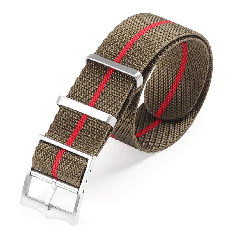High Density Canvas Nylon Watchband for Rolex 20mm 22mm Replacement Bracelet for Seiko Universal Belt Wristband Watch Accessory