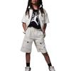 Jordan Jumpman Logo Multi-Pocket Cargo Shorts Kids Bottoms Light-Bone FQ0659-072