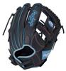 Rawlings Fit HYPER TECH R2G GS5FHTR34GF Throw Girls' Baseball/Softball Glove, Infielder's Glove, Navy, 11.5 Inches, Right-Handed