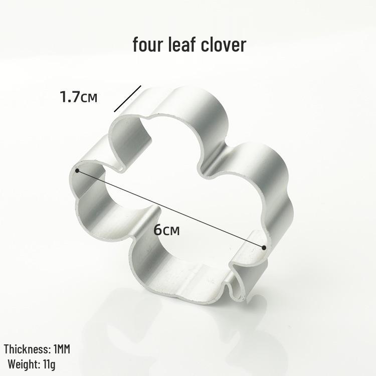 Keksform aus Aluminiumlegierung: Ananaskuchen, Weihnachten, & Ostern Ausstechform Backwerkzeug