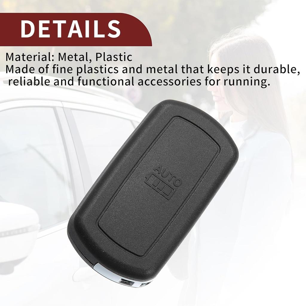 Keyless Entry Remote for Land Rover Range Rover 2006-2010 433Mhz NT8-15K6014CFFTXA NT815K6014CFFTXA 3 Button Reusable | Control Replacement Car Key