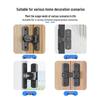 No-Drill Surface-Mounted Anti-Theft Sliding Door Latch for Bathrooms and Hotel Rooms