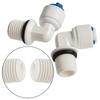 1 4 Tube Fitting Quick Connect Fitting Color White Reusable Components Speed Fit Components Wide Compatibility
