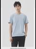 240g Men's High-End Supima Cotton White T-Shirt - Short-Sleeve, Round Neck, Spring/Summer Inner Wear