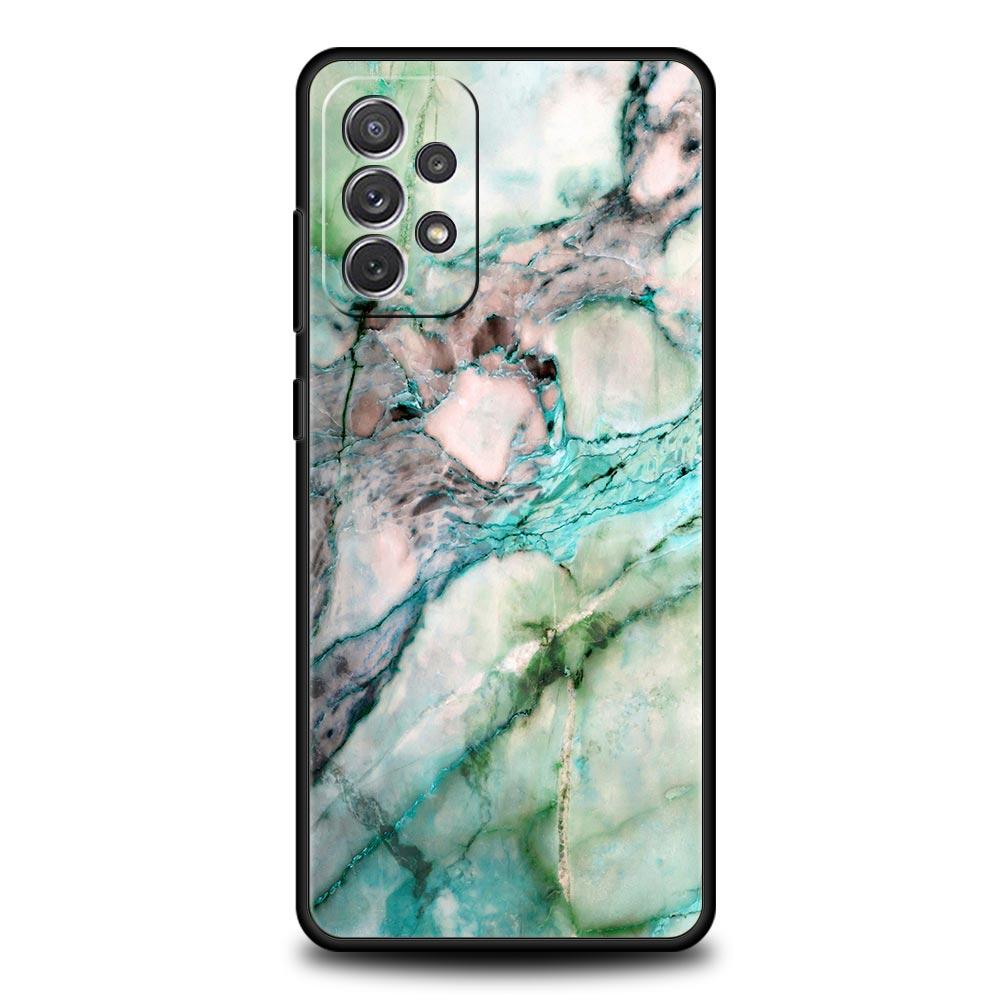Marble Fashion Case for Samsung A57 A37 A51 A71 A21S A17 A11 A15 A25 A41 A23 A33 A53 A73 A07 A05S A13 A35 A55 5G Cover
