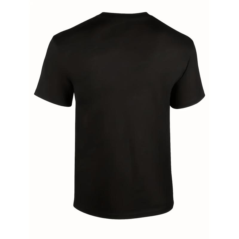 Big & Tall T Shirt For Men Men'S Casual Game Pattern T-Shirt-My Perfect Day Design With Video Game And Food Icon, Breathable Summer Short Sleeve