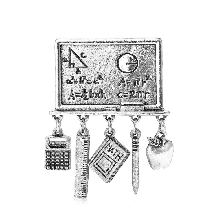 

Elegant Compass Brooch Pin with Artistic Flair Suitable for Casual Wear and Study Desk Decoration During School Time