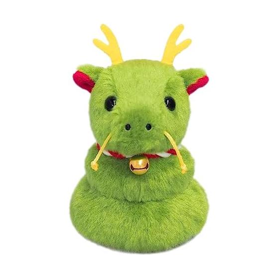 Sanei Boeki 2024 Zodiac Plush - Tatsumocchi (Green) - W6.5D8.5H9.5cm - Mochi-like Zodiac Plush