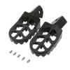 CNC Motorcycle Foot Pegs Non-Slip Footrests Pedals for Segway Surron Talaria Dirt Pit Bike Off-Road Motocross Riding Accessories