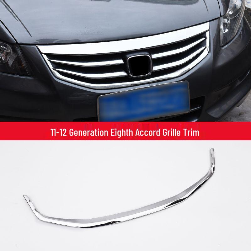 Chromové ozdobné lišty pro mřížku Honda Accord (2008-2013)