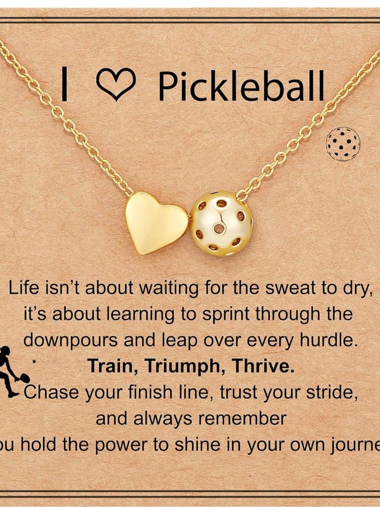 One Piece Softball/soccer/volleyball/basketball/rugby Necklace for Girls and Women, Sports Accessories Jewelry, Perfect Gift for Couples