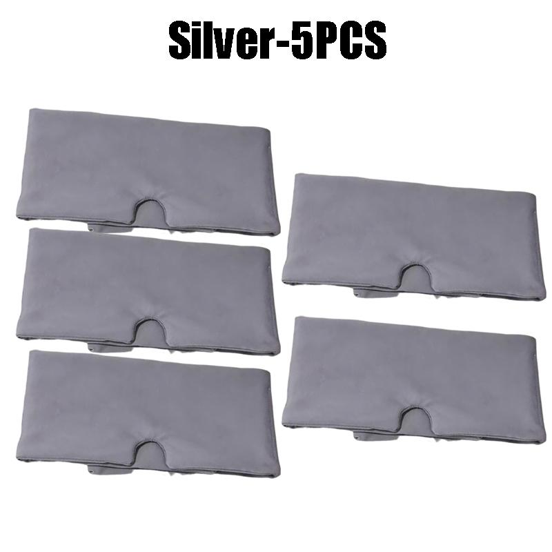 Schlafmaske mit Gewichten zur Linderung von Augenbelastung mit wissenschaftlicher Druckverteilung Ideal für Zuhause, Reisen, Augenpflege