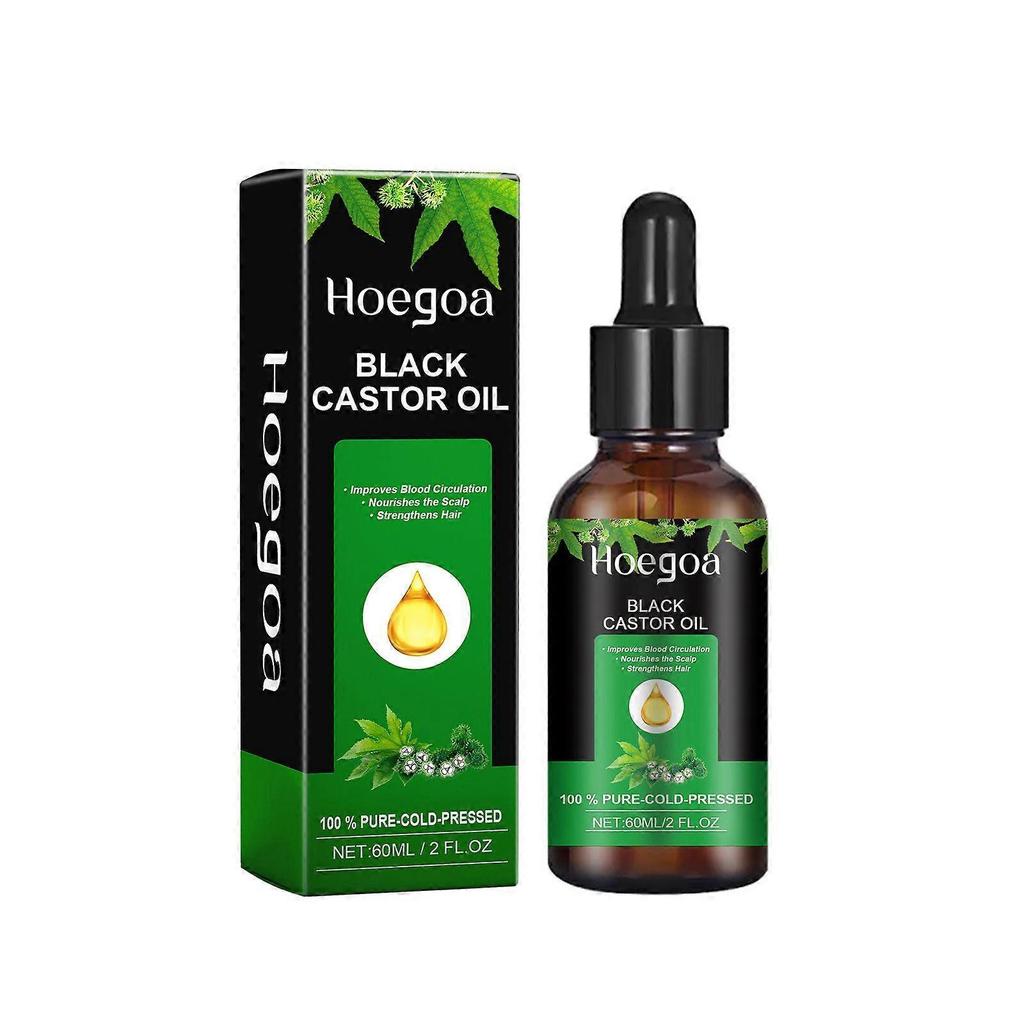 All-in-one Black Castor Oil Nourishes and Softens Hair Daily Care Black Castor