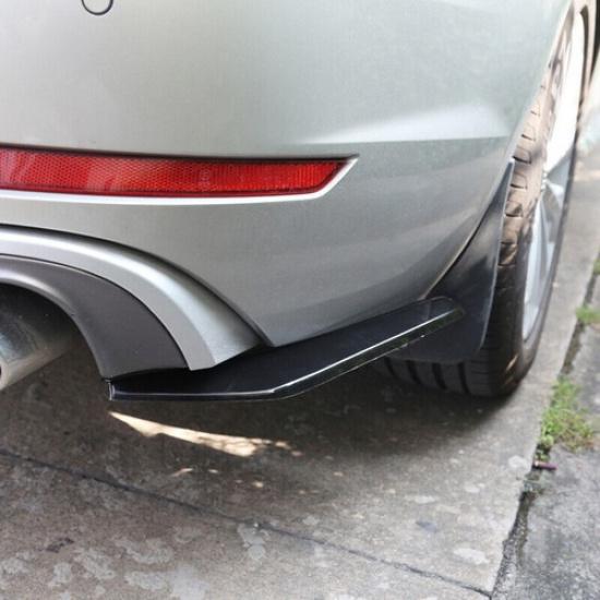 Car Sport Rear Bumper Lip Diffuser Splitter Canard Spoiler Fits For Honda Civic