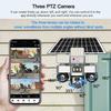 15MP Solar Security Camera – LED Light, 3-Screen Display, 4G SIM, Wireless, Remote Control Via V380 App