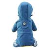 All-Weather Reflective Raincoat for Small & Medium Dogs - Fully Enclosed, Four-Legged Design