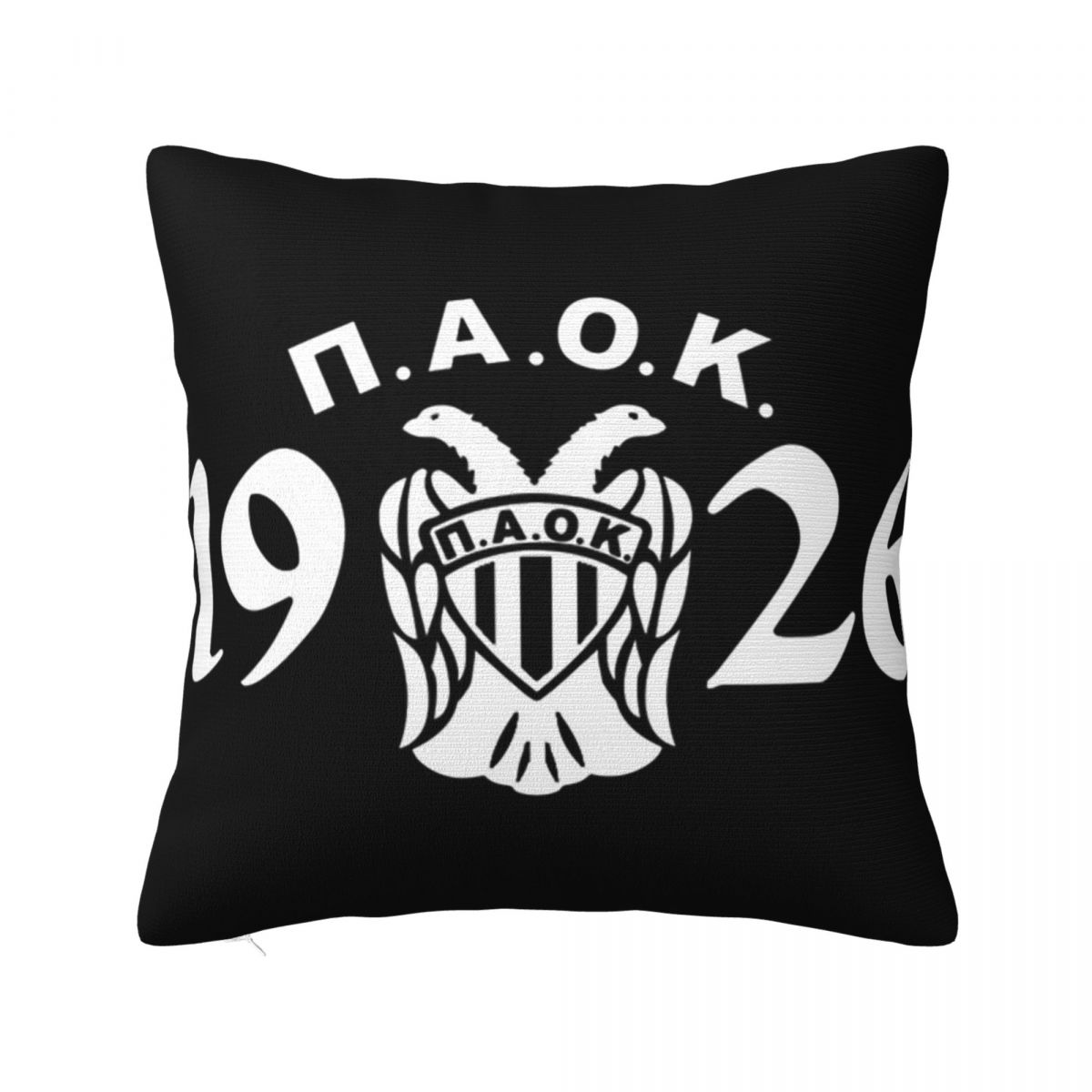 Paok Thessaloniki Ultras Hooligans Square Pillowcase Cushion Cover Pillow Case Throw Pillow Cover for Home Sofa Living Room 30x30 cm 12x12 in