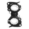Fahrrad Frontlicht Taschenlampe Clip Halterung 360 Grad Drehung Taschenlampenhalter
