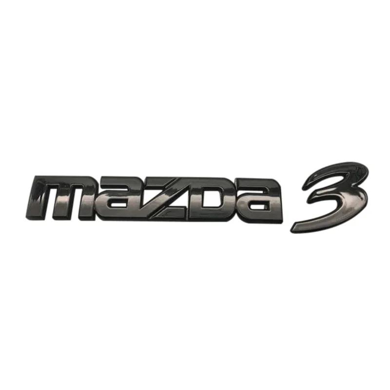2025 Hot Car Trunk Rear Emblem Logo Stickers Letter Decals for Mazda 2 3 6 8 CX3 CX5 MX3 CX4 CX9 CX7 RX8 Protege Badge Auto Acce