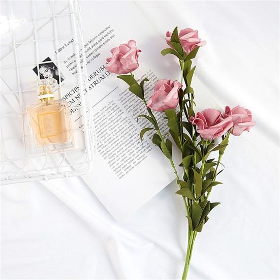 Modern Fake Flower Flexible Colorful Realistic