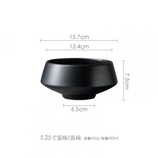 Mísa na nudle polévková mísa salátová mísa vysoká noha Západní talíř steakový talíř zeleninový talíř Kreativní keramické nádobí rýže