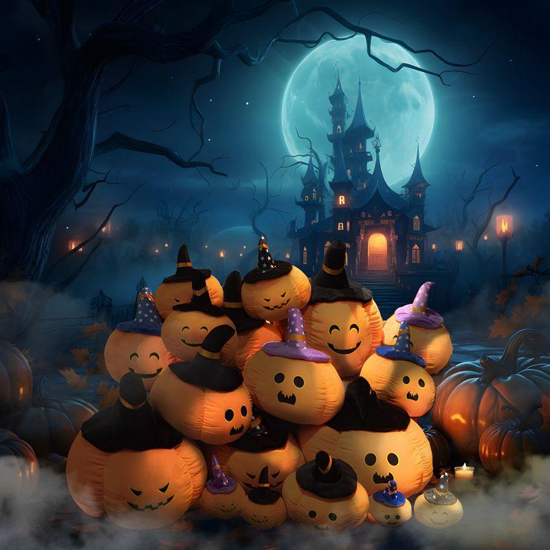 Giant Pumpkin Plush Toy Creative Pillow Home Cuddle Pillow Office Supplies Halloween Christmas Gift