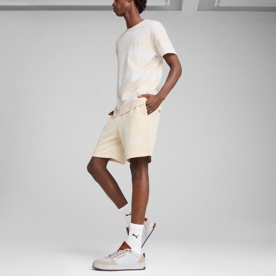 New PUMA AOPClub SS25 CLASS Stripe Sports T Shirt Men's 688931-87