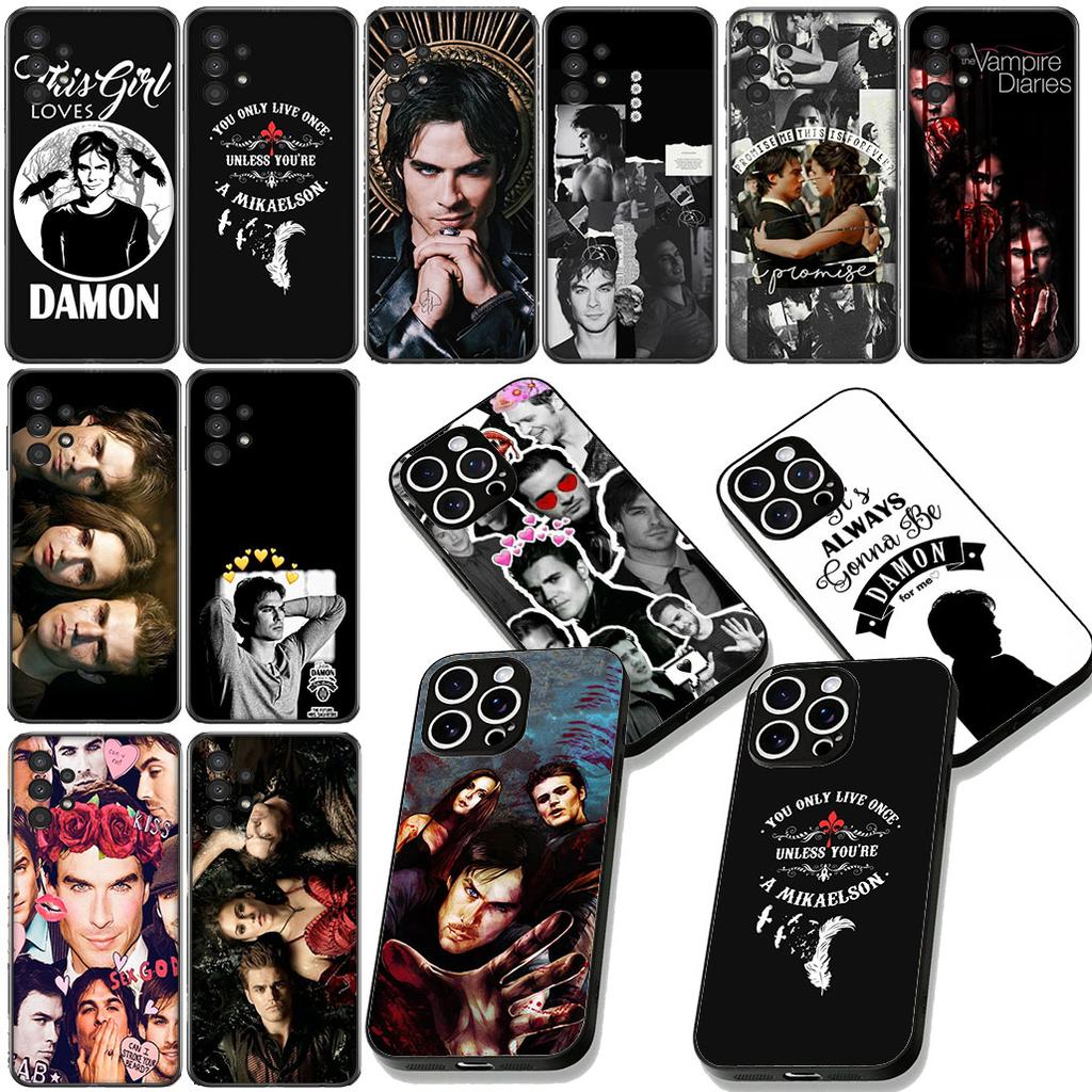 The Vampires D-Diaries Phone Case for Samsung Galaxy A06 A05 A14 A50 A51 A52 A12 A13 A23 A70 A07 A25 A26 A72 A56 Soft Cover