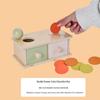 Montessori Wooden Drawer Box Early Education Textile Drum Pressure Ball and Puzzle Toys for Kindergarten
