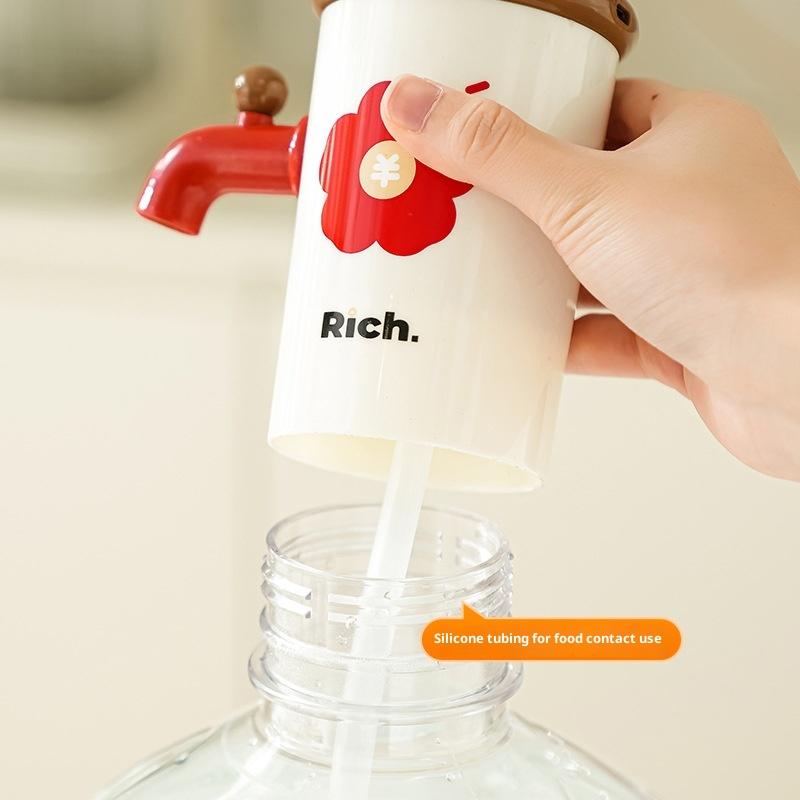 Universal Electric Water Bottle Pump USB Charging Automatic Dispenser for 5 Gallon Bottles Home Outdoors