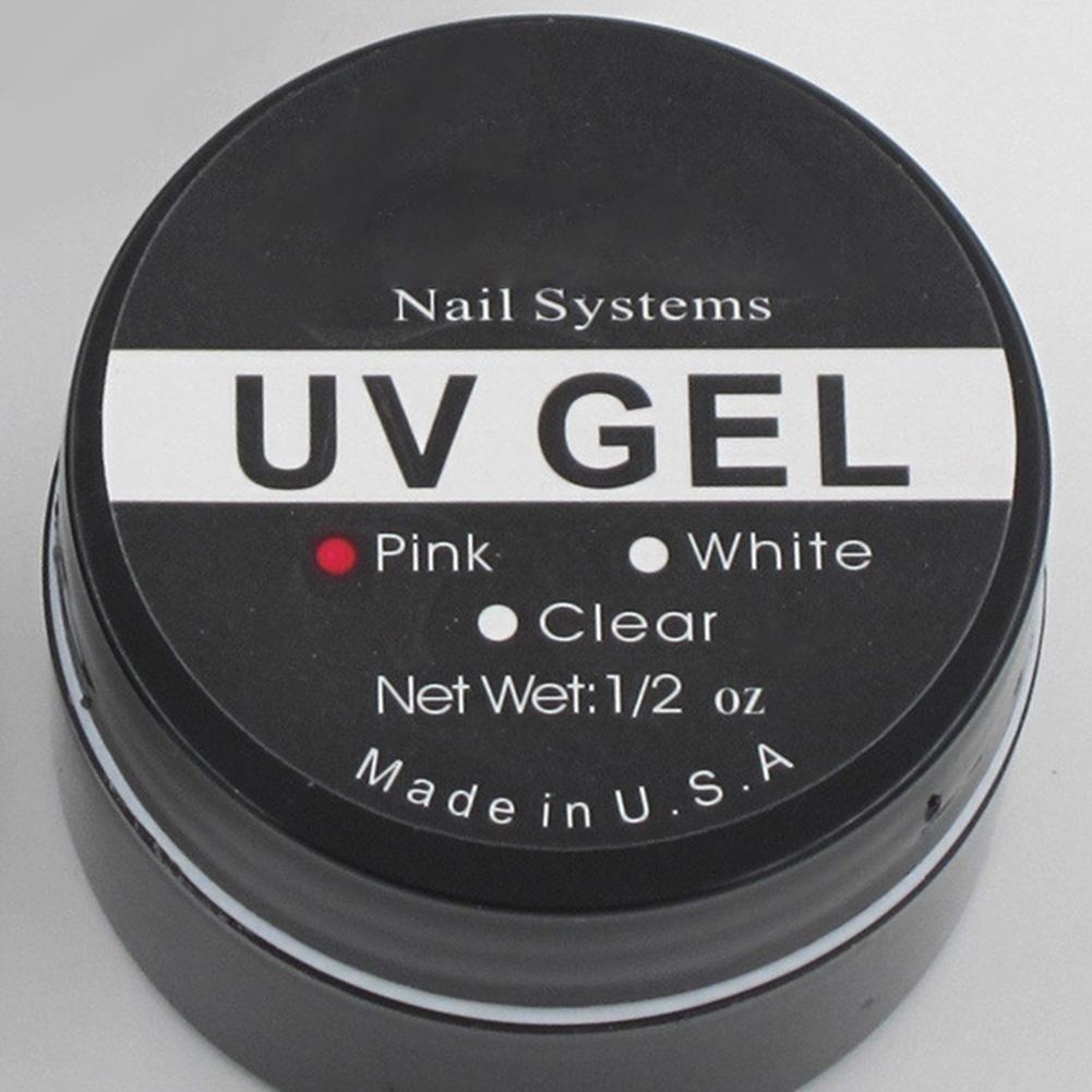 1pc Nagelverlängerung Gel Nail Art Builder UV Gel Tipps Kleber Maniküre zu 3 Farbe